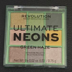 Revolution Green Haze Eyeshadow Palette
